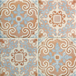 Natucer Argile Ravena 22,5x22,5 płytka patchworkowa