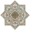 Natucer Star Venice B 18x18 płytka w kształcie gwiazdy