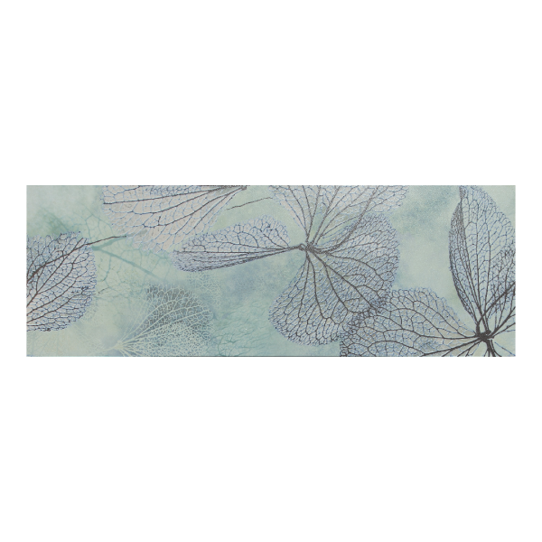 Fanal Pearl 31,6x90 Turquoise Set A płytki w kwiaty