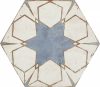 Peronda Andaman Decor 24,8x28,5 płytka heksagon we wzory