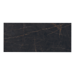 Durstone Yves Nero 120x280 czarna płytka ze złotą żyłką