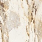 Durstone Marmi Vecchio 120x120 płytka ze złotymi żyłkami