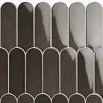 Natucer Fan Mix Black 7,2x19,5 płytka w kształcie retro