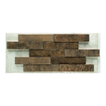 Natucer Mattone Kuld 25x50 płytka na elewację