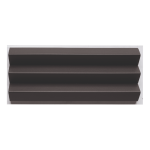 Natucer Dynamic Angle Dark 12,5x30 płytka trójwymiarowa