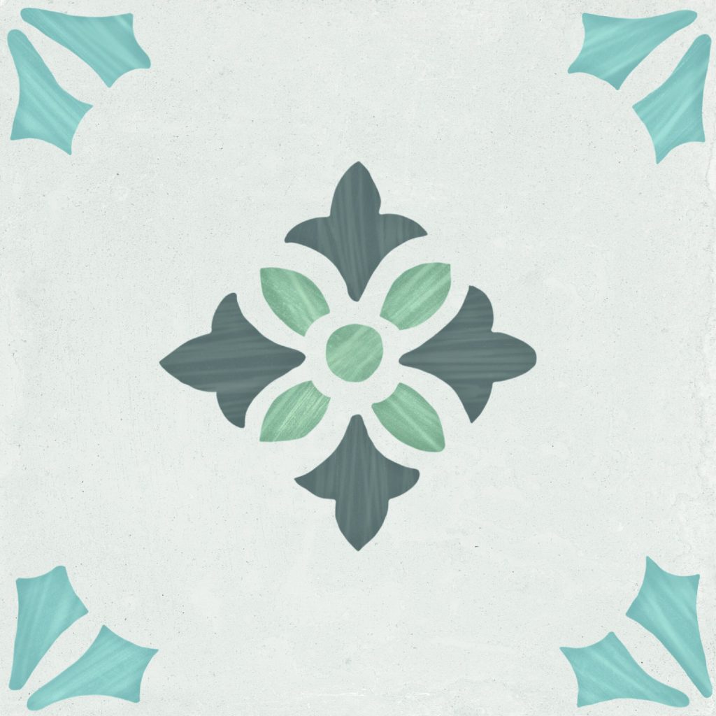 Harmony Sirocco Bloom 22,3x22,3 płytka w malowniczy wzór