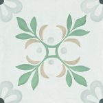 Harmony Sirocco Green Garden 22,3x22,3 płytka w malowniczy wzór