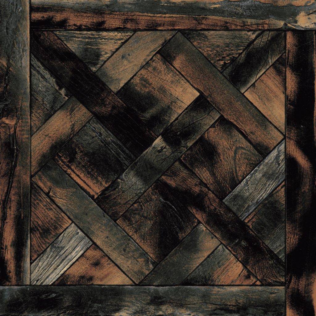 Peronda FS Forest Black 45x45 płytka plecione drewno