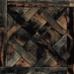 Peronda FS Forest Black 45x45 płytka plecione drewno