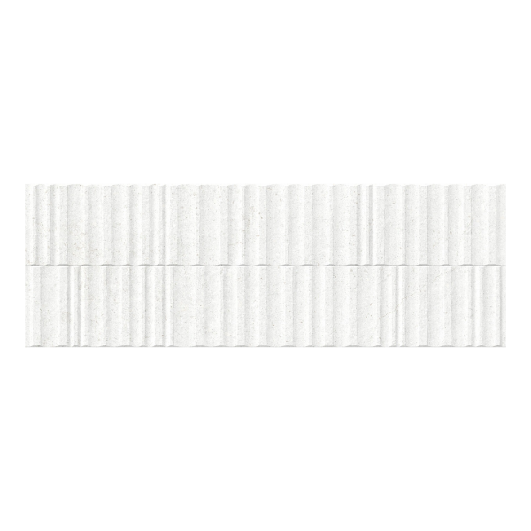 Peronda Manhattan Wall White Wavy SP/33,3x100/R płytka strukturalna