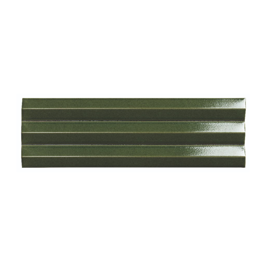 Natucer Pop Verde 12,5x40 płytka 3D