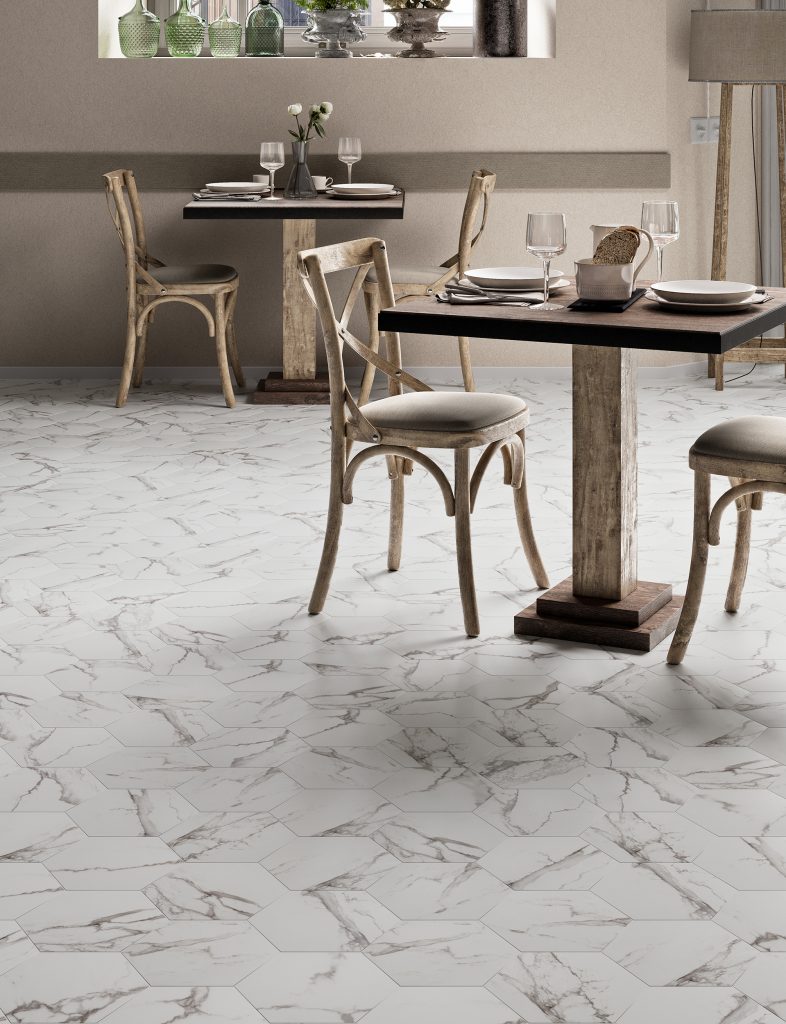 Durstone Marmi Blanc 23x27