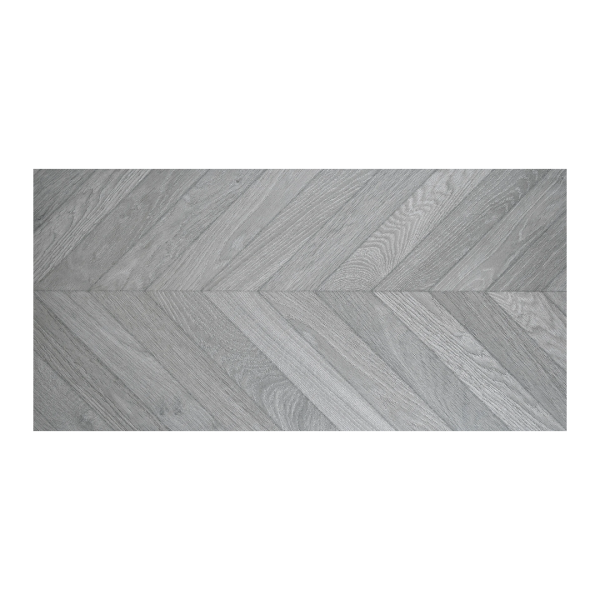 Mykonos Baku Chevron Ceniza 60x120 płytka w jodełkę