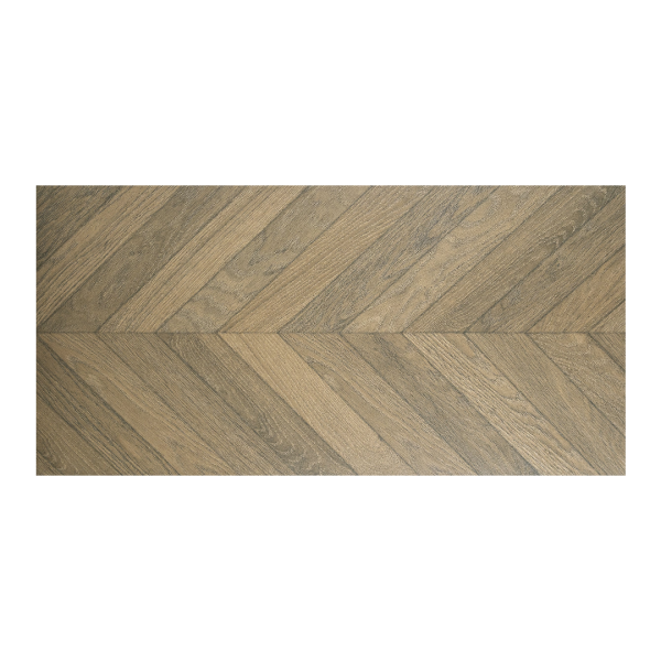 Mykonos Baku Chevron Castano 60x120 płytka w jodełkę