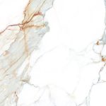 Museum Praline Gold SP/100x100/R płytka ze złoto-szarą żyłką