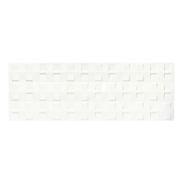 Fanal Albi Blanco Mosaic 31,6x90 biała płytka dekoracyjna, mozaika