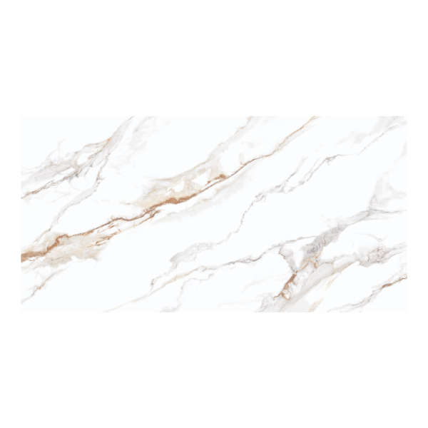 Museum Praline Gold B/75,5x151/EP płytka ze złoto-szara żyłką