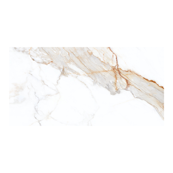 Museum Praline Gold NT/75,5x151/C/R płytka ze złoto-szarą żyłką