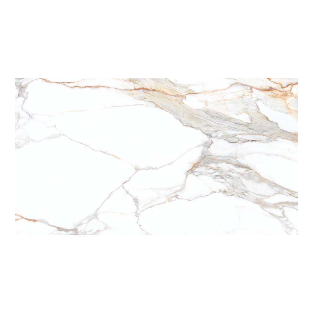 Museum Praline Gold SP/100x180/R płytka ze złoto-szarą żyłką