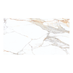 Museum Praline Gold SP/100x180/R płytka ze złoto-szarą żyłką