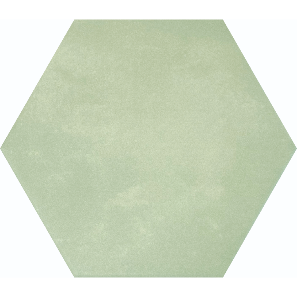 Mykonos Soho Green 19,8x22,9 zielona płytka heksagon