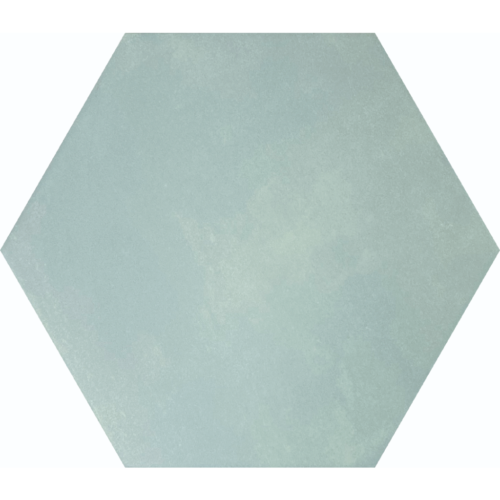 Mykonos Soho Light Blue 19,8x22,9 niebieska płytka heksagon