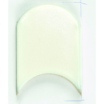 Natucer Arco Snow 10x10 płytka o unikalnym kształcie