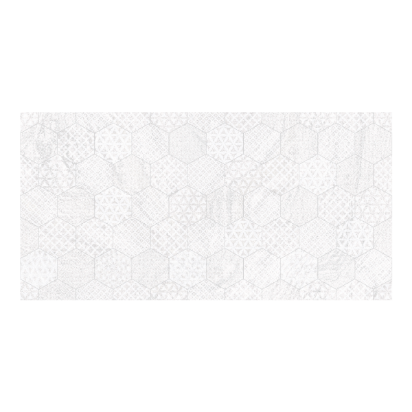 Fanal Decor Zendra White 60x120 płytka w heksagony