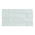 Natucer Wabi Sabi Clear Matt 7x40 biała płytka cegiełka