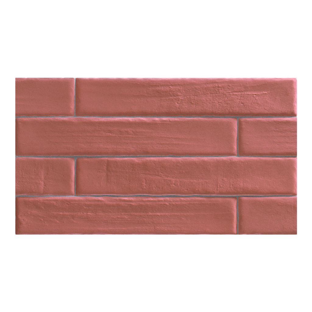 Natucer Wabi Sabi Clay Matt 7x40 czerwona płytka cegiełka