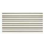 Natucer Donna Bianco Piu 10x20 biała, ryflowana