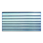 Natucer Donna Nerro Azurro 10x20 niebieska, ryflowana płytka ścienna