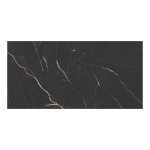 Museum Sublime Vulcano NT/60x120/C/R czarna matowa płytka z jasną żyłką