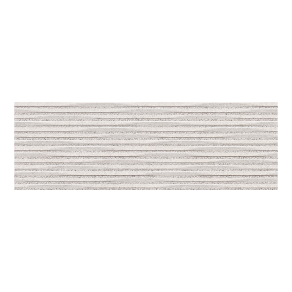 Peronda Cluny Wall Decor Silver/33,3x100/R płytka ścienna ryflowana