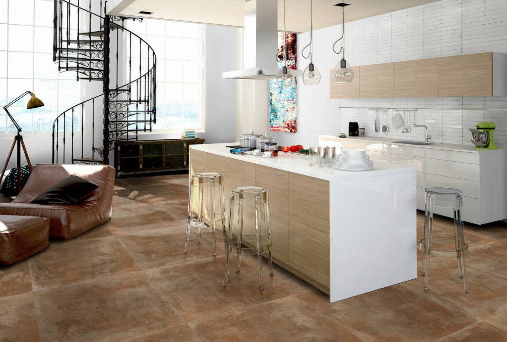 Keros Cotto Cuero 80x80