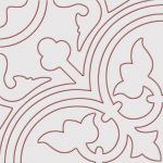 Keros Alhambra Rojo 25x25 płytka patchwork