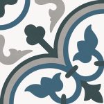 Keros Valencia Sorolla 25x25 płytka patchworkowa niebieska