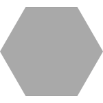 Keros Hexa Element Acero 23x27 szara płytka heksagon