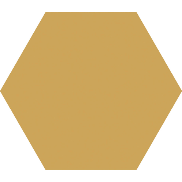 Keros Hexa Element Ocre 23x27 żółta płytka heksagon