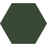 Keros Hexa Element Verde 23x27 zielona płytka heksagon