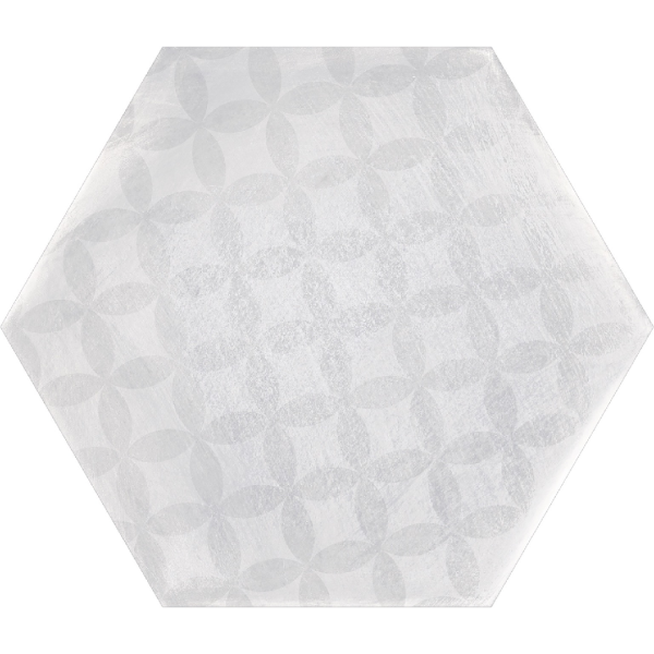 Keros Hexa Boreal Hidra Gris 23x27 szara płytka heksagon