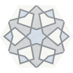 Keros Hexa Venezia Blue 23x27 płytka haksagon