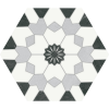 Keros Hexa Venezia Nero 23x27 płytka heksagon