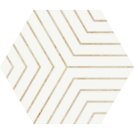 Keros Hexa Venezia Oro 23x27 płytka heksagon