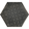Keros Hexa Boreal Hidra Antracita 23x27 czarna płytka heksagon