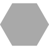 Keros Hexa Hub Acero 14x16 szara płytka heksagon