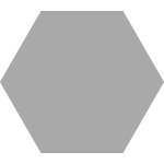 Keros Hexa Hub Acero 14x16 szara płytka heksagon