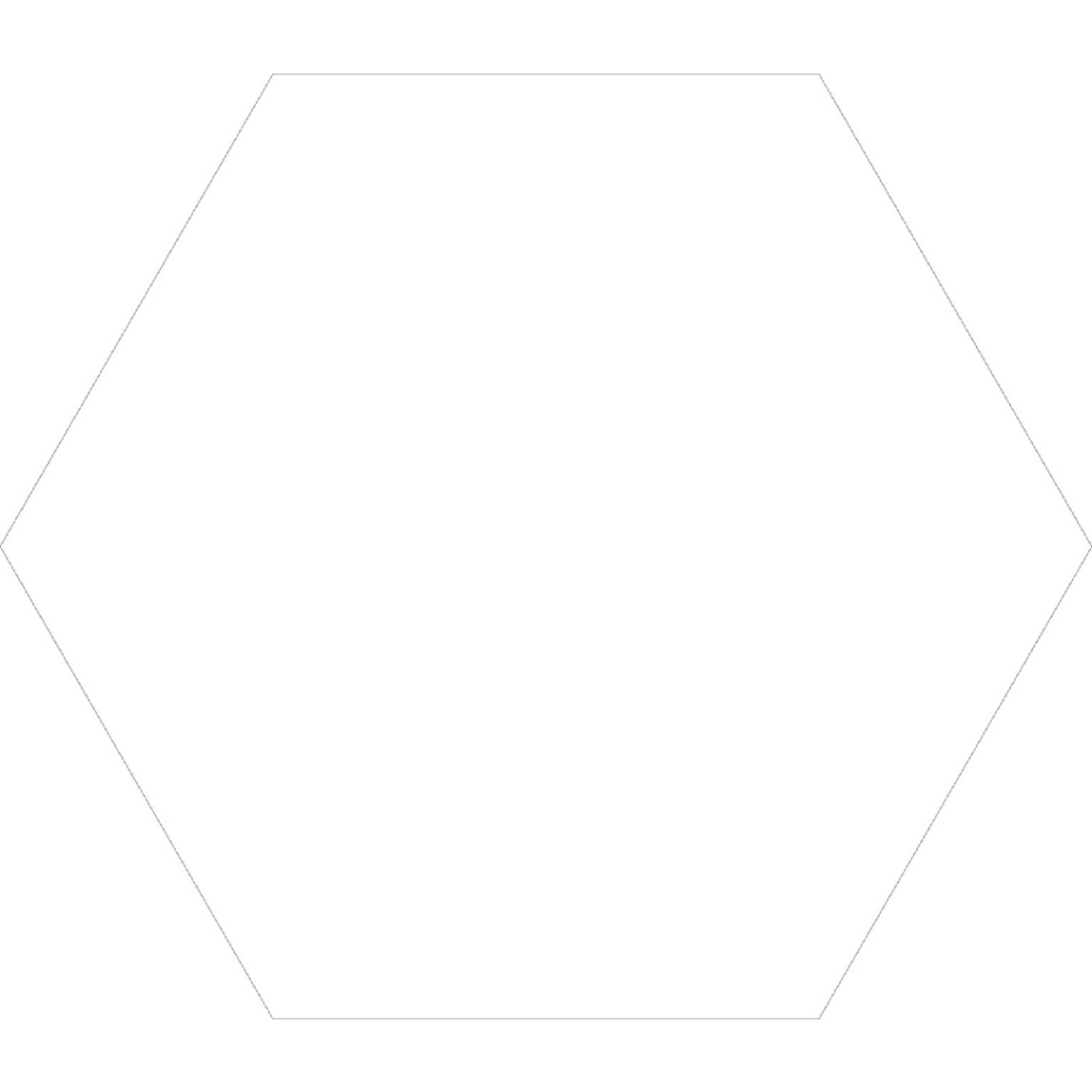Keros Hexa Hub Blanco 14x16 biała płytka heksagon