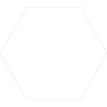 Keros Hexa Hub Blanco 14x16 biała płytka heksagon