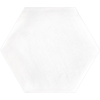 Keros Hexa Boreal Blanco 23x27 biały heksagon